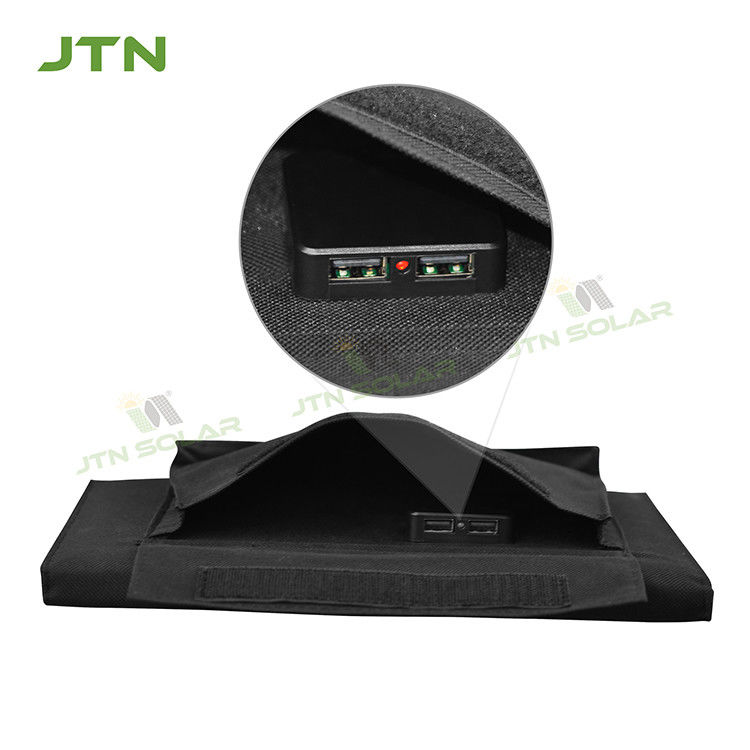 Camping al aire libre personalizado ETFE 21W cargador solar plegable plegable paneles solares portátiles con puerto USB