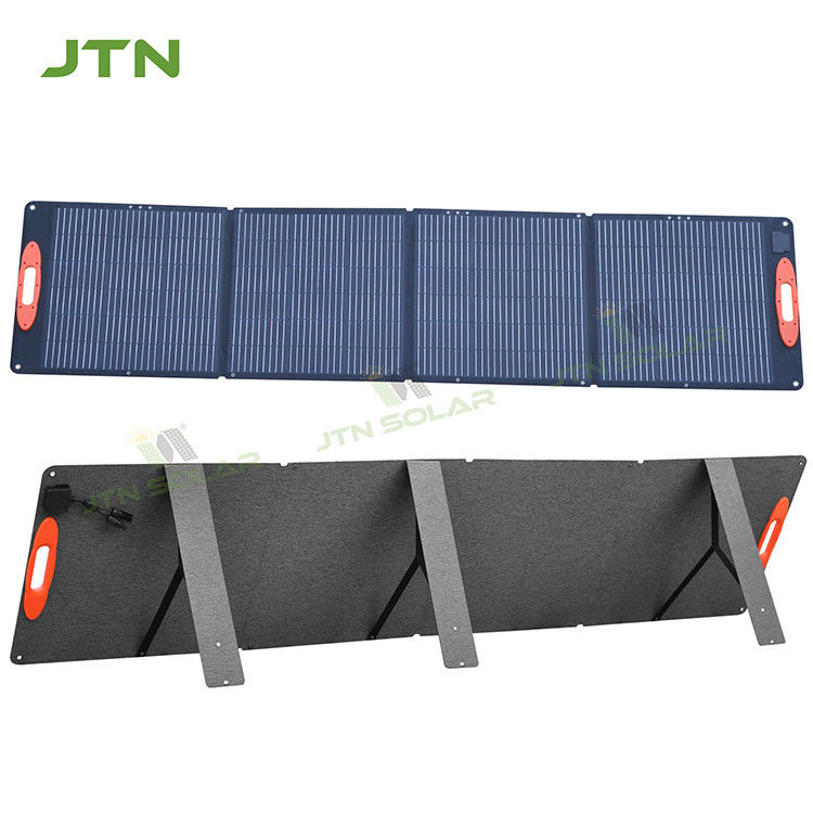 Material de superficie de ETFE 60w 120w 200w 360w Panel solar plegable con soporte OEM / ODM