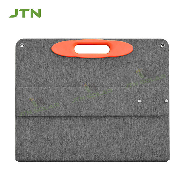 Panel solar plegable portátil mono de 120 W con puerto MC4 21,5%-23% Negro / personalizado