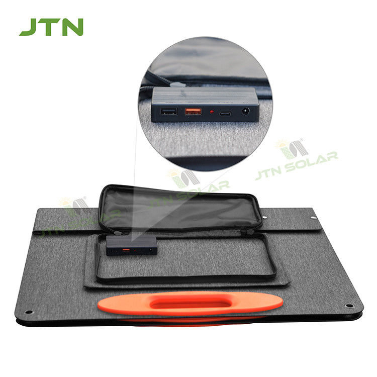 Bolso plegable solar mono portátil de 60W Panel solar plegable para requisitos superpuestos