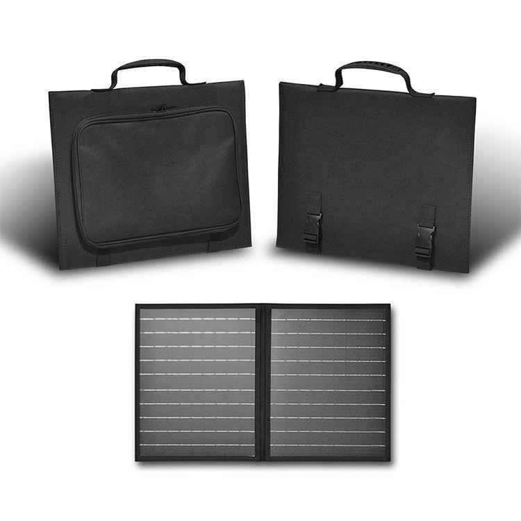 CE/FCC/ROHS/PSE Certificado Cargador portátil plegable de paneles solares de 40 W para camping
