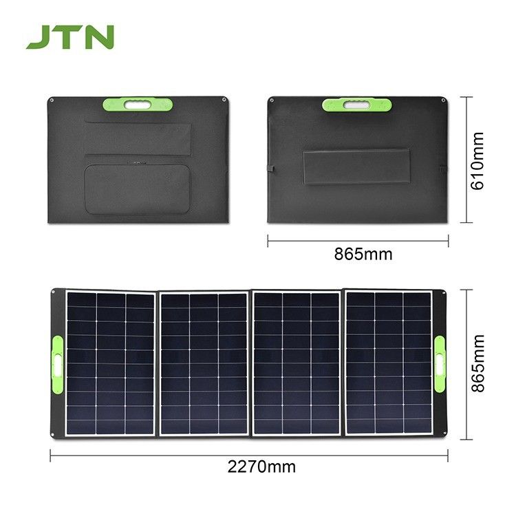 Panel solar plegable de 300W para la célula solar Ebike MONO Soporte OEM / ODM personalizable
