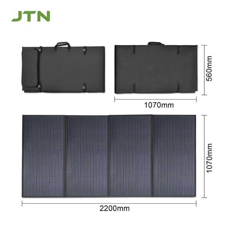 Panel solar plegable impermeable IP65 500W 600W 700W 1000W 2000W para sus necesidades