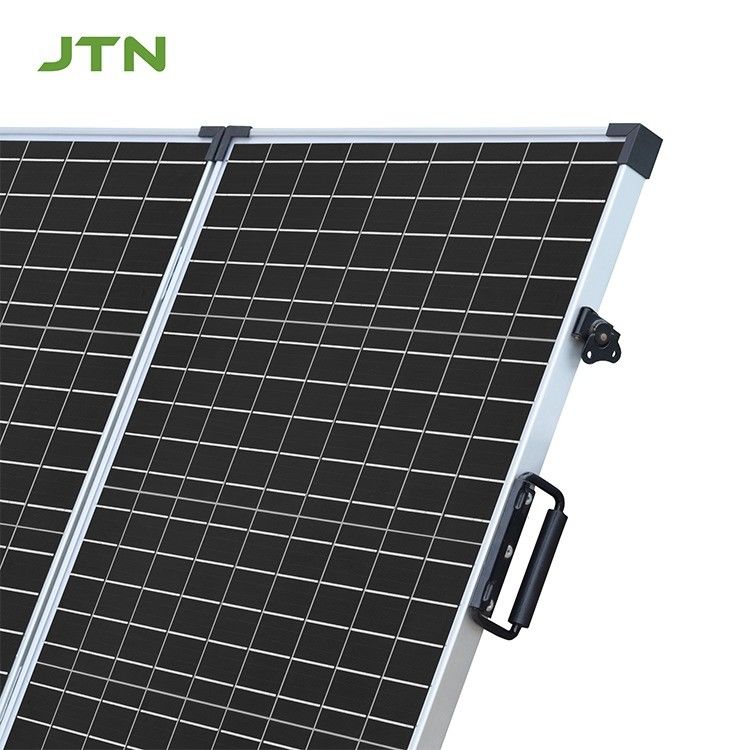 Panel solar plegable fotovoltaico de 100W con certificación CE/FCC/ROHS/PSE de 12 años de fabricación