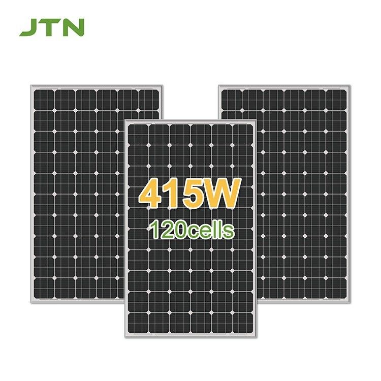 Nombre Protable Panel solar mono 415w 400w para el hogar MC4/DC/Anderson Salida completa Negro