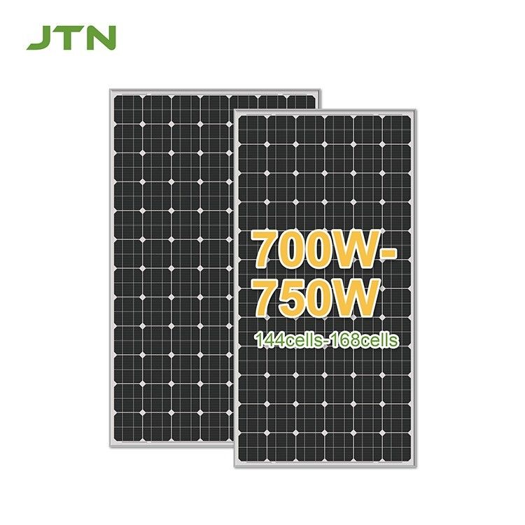 IP65 Panel fotovoltaico de células solares bifaciales impermeables 700W 690W 680W 670W Fabricación 12 años