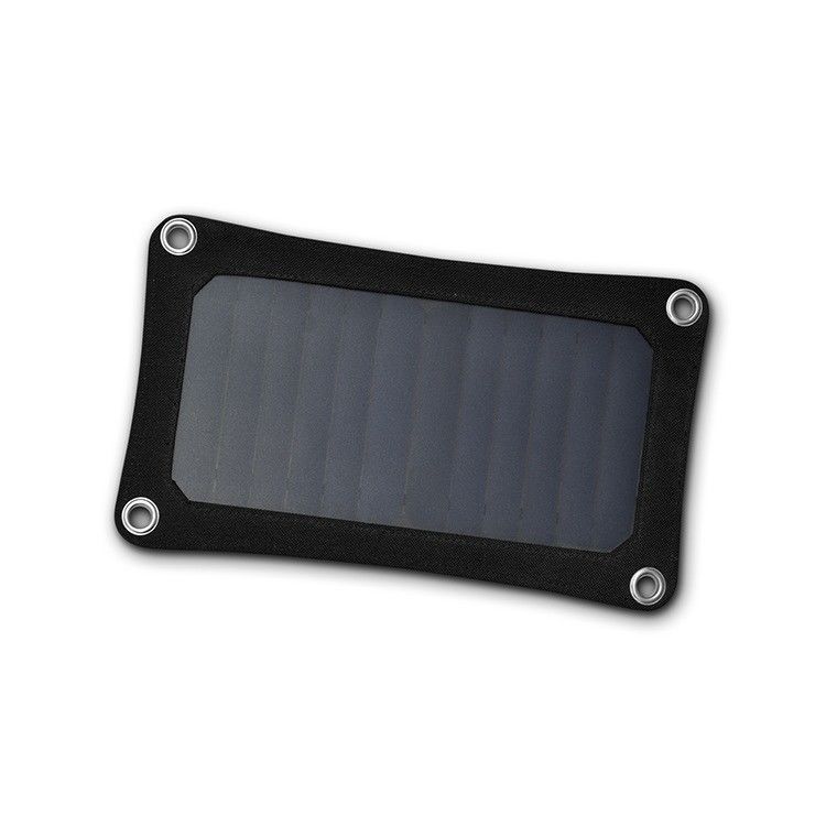 Tamaño de 2 células SUNPOWER 7W Panel de energía solar portátil para conector USB y viajes