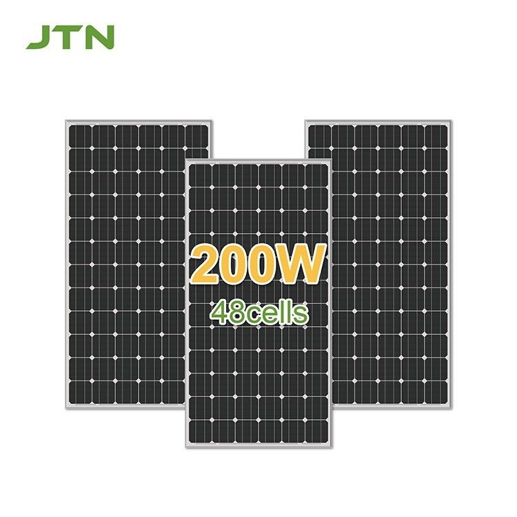 170wp 180wp 190wp 200wp Panel solar 12 años de trabajo para el sistema de energía solar