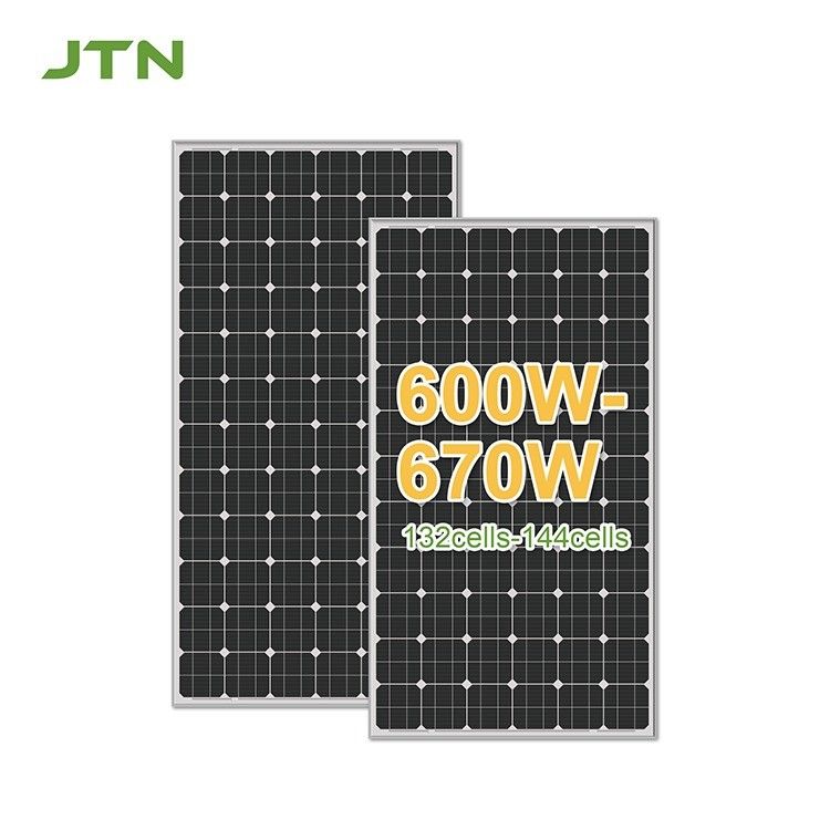 N Tipo 700W Panel solar de media corte Módulo solar mono para el hogar ODM