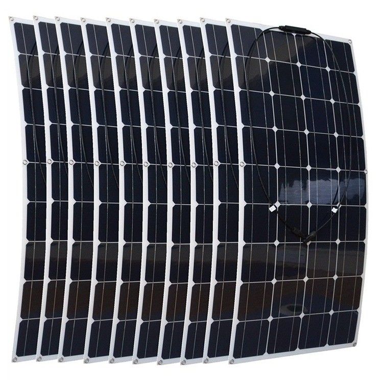 220 * 64 * 3 CM Tamaño de carga solar Kit de sistema pequeño para 500w Sistema de energía solar fuera de la red