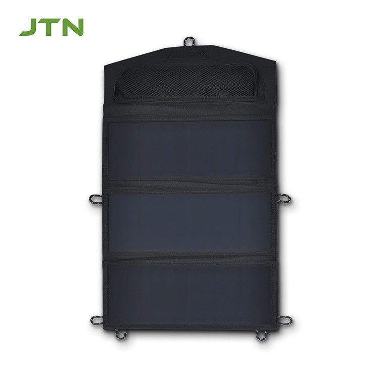 Maleta portátil impermeable Paneles solares de 21w con carga rápida USB tipo C