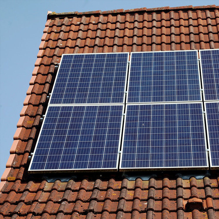 Celulas solares monocristalinas negras de 18 V y 24 V Paneles fotovoltaicos de película delgada 150W 160W 170W 180W