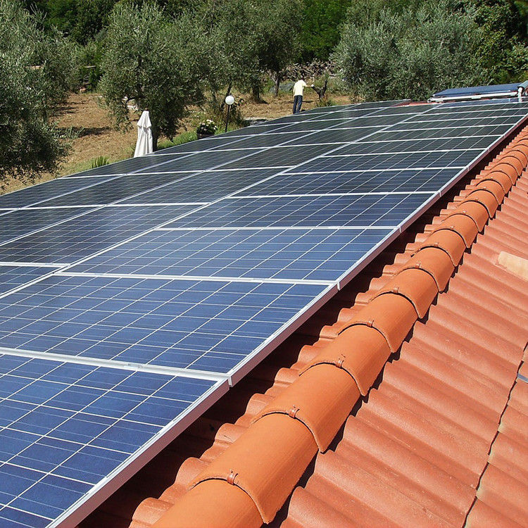 Nombre Protable Panel solar mono 415w 400w para el hogar MC4/DC/Anderson Salida completa Negro